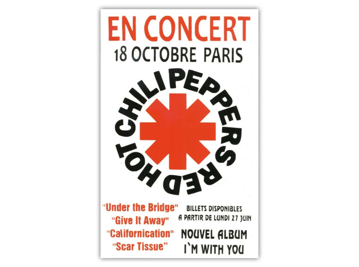 Affiche Red Hot Chili Peppers