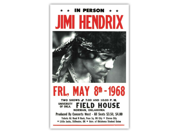 Affiche Jimi Hendrix