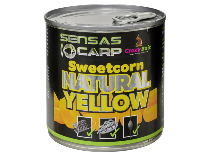 boite mais naturel 138gr sensas
