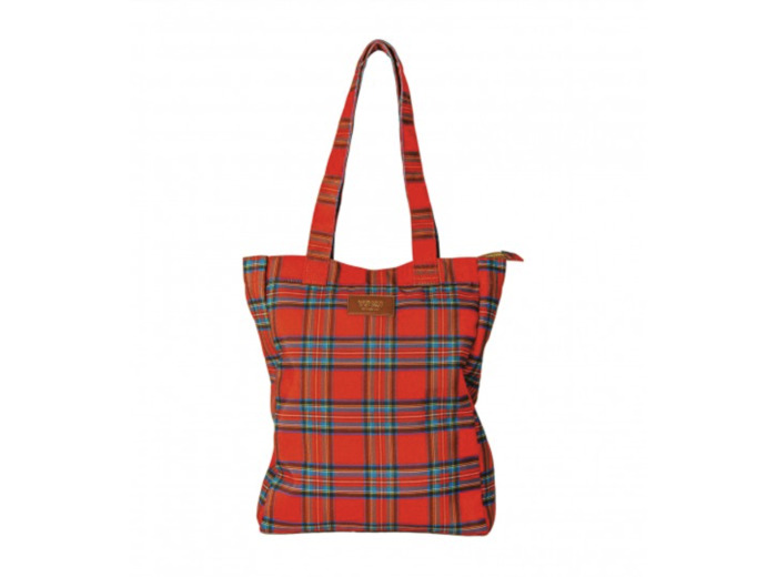 Sac Tartan Rouge