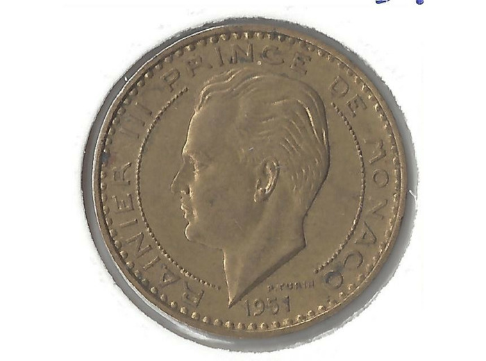 MONACO 20 FRANCS 1951 TTB