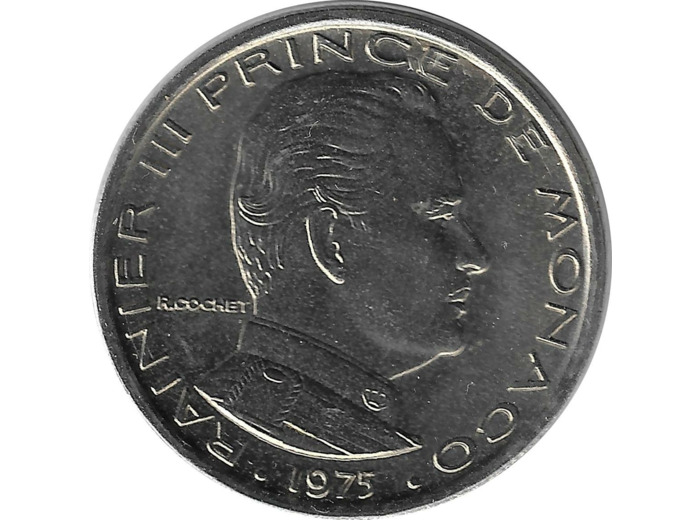 MONACO 1 FRANC 1975 FDC