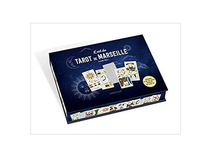L'art du Tarot de Marseille - Le livre explicatif avec 1 jeu de 78 cartes