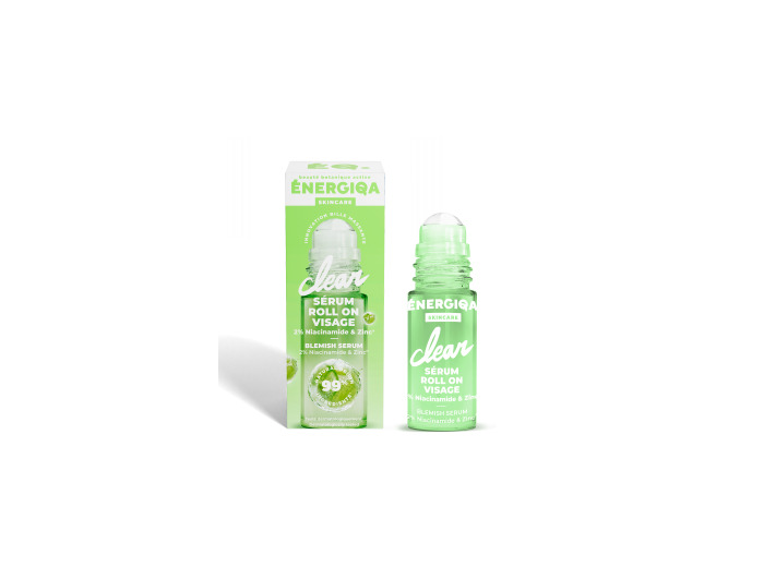 Sérum roll on clear Anti imperfections Niacinamide et extrait d'algue 30ml