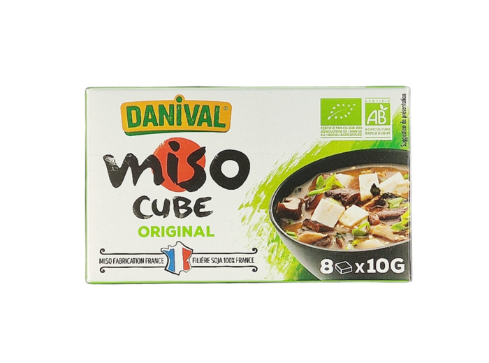 Cube Soupe Miso 8x10g Bio