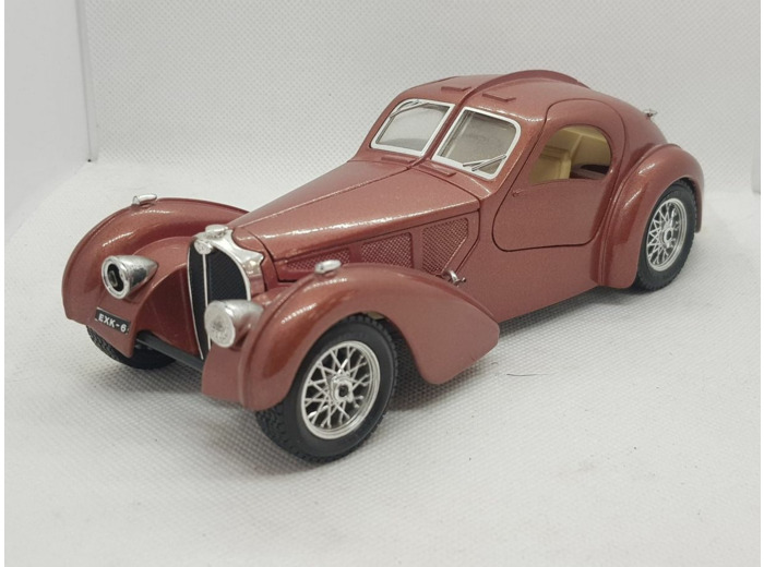 BUGATTI ATLANTIC 1936 MARRON BURAGO 1/24 SANS BOITE