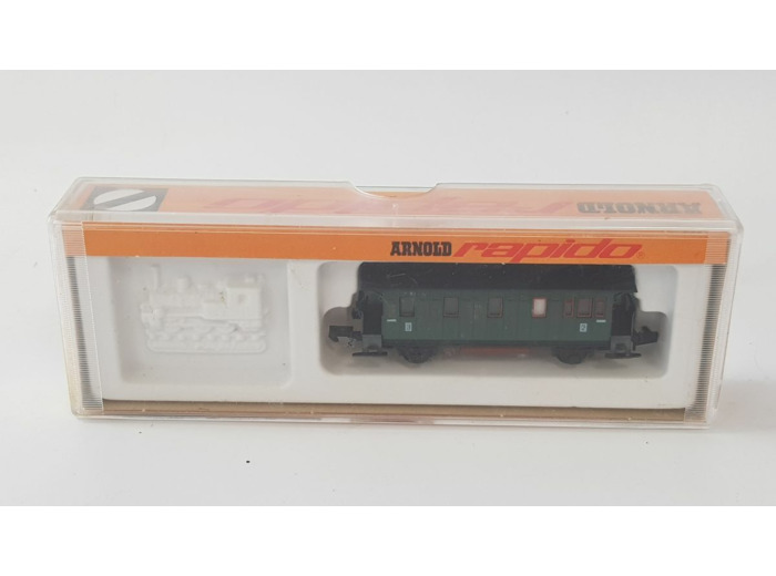 ARNOLD RAPIDO 0304 WAGON VOYAGEUR ECHELLE N BOITE D'ORIGINE