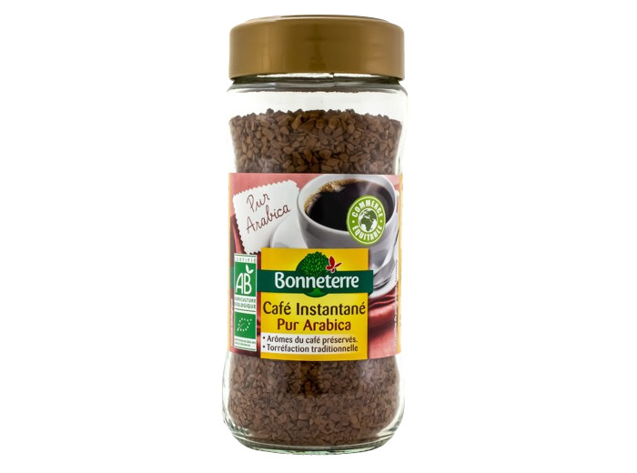 Café instantané Pur Arabica Bio-100g-Bonneterre