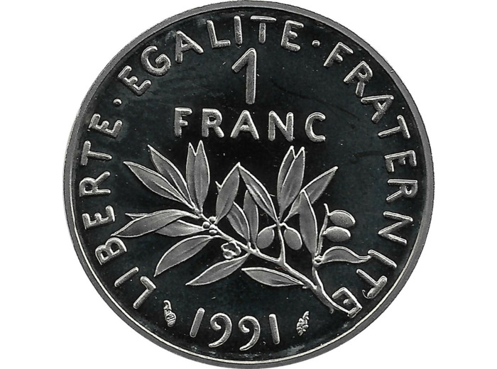 FRANCE 1 FRANC ROTY 1991 BE