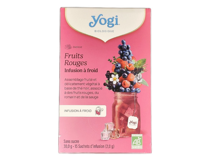 Infusion Fruits Rouges Bio 15 sachets