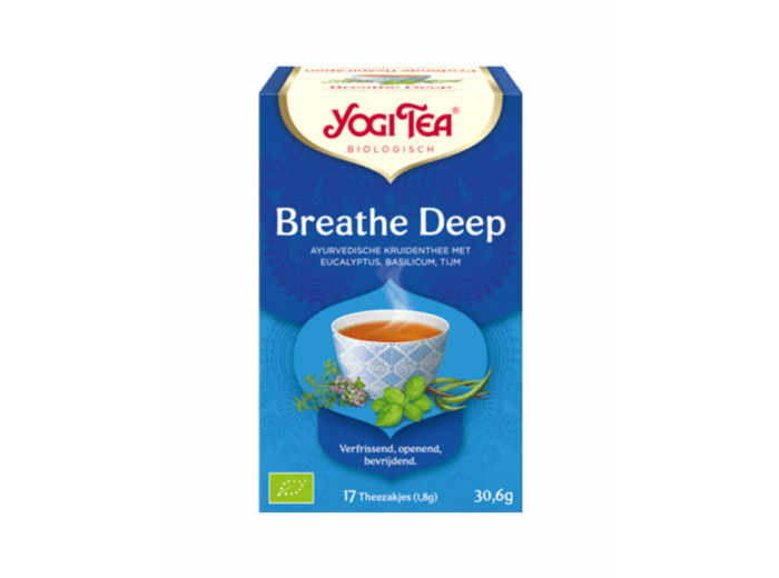 Tisane profonde respiration 17x1,8g Yogi Tea