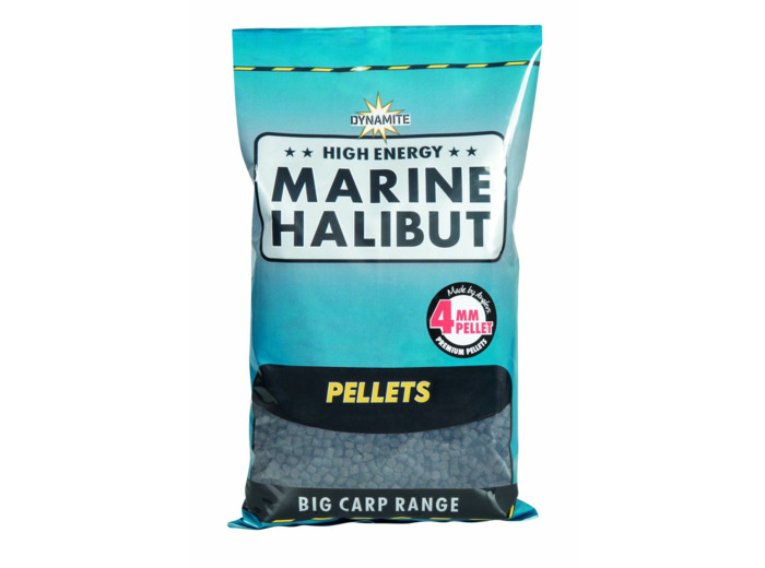 marine halibut pellet DB