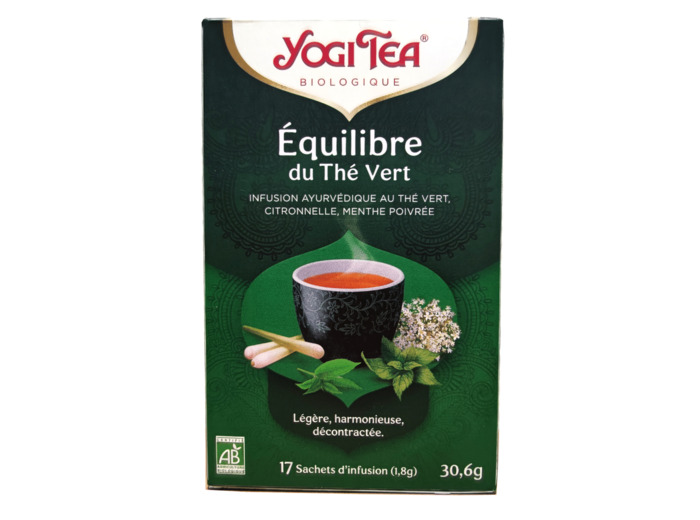 Infusion Ayurvédique Equilibre du Thé Vert Bio 17 sachets Bio