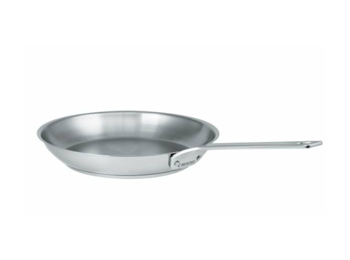 1826 POELE INOX AVEC POIGNEE