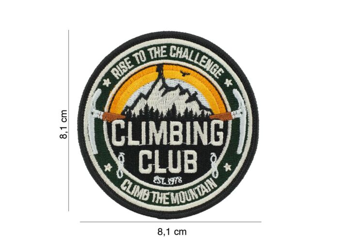 Patch tissu Climbing Club
