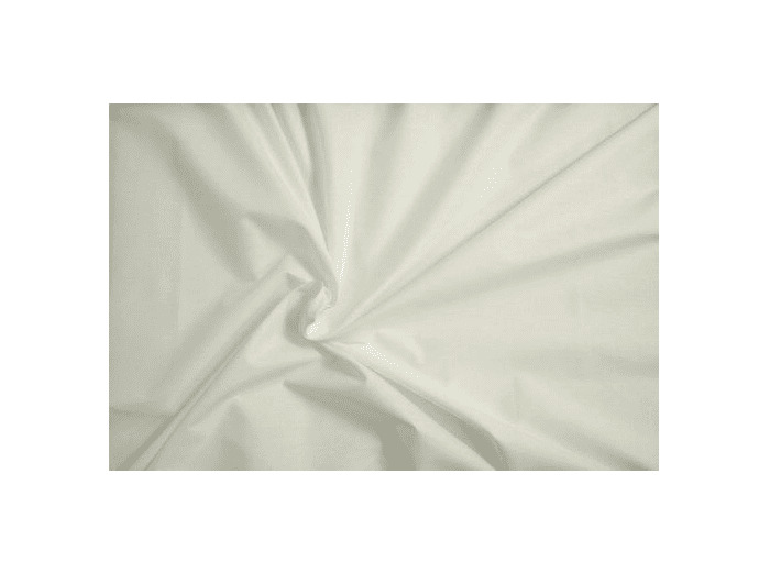 Satinette laize 150cm ivoire 50% coton 50% polyester au mètre linéaire Oekotex