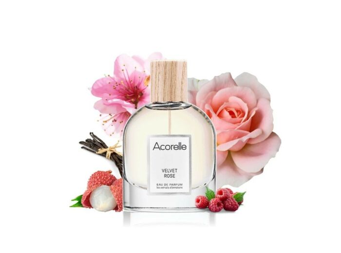 Eau de Parfum Velvet Rose BIO-50ml-Acorelle