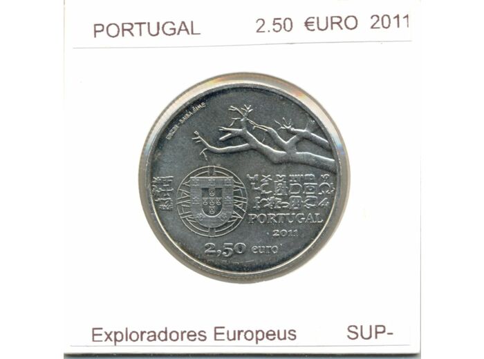 Portugal 2011 2,50 EURO EXPLORADORES EUROPEUS