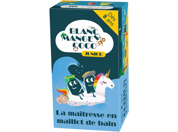 Blanc-manger Coco Junior : La maîtresse en maillot de bain