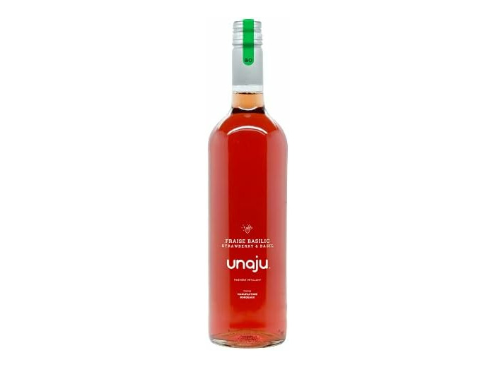 Boisson fraise basilic 75cl Unaju