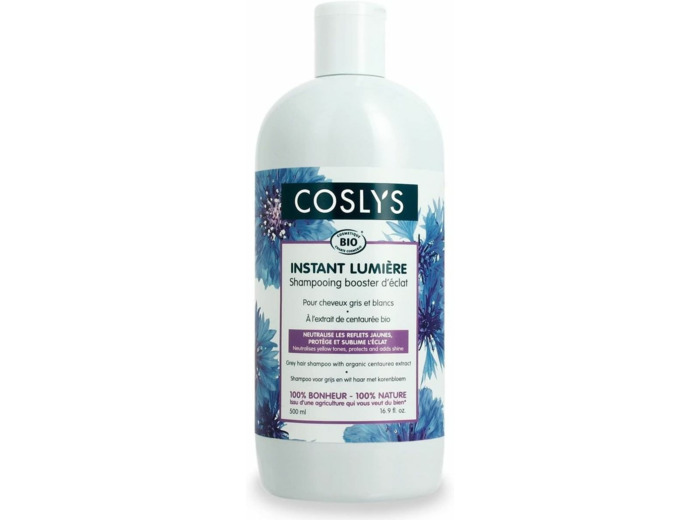 SHAMPOOING ANTI JAUNISSEMENT 500ML Coslys - Instant lumiere