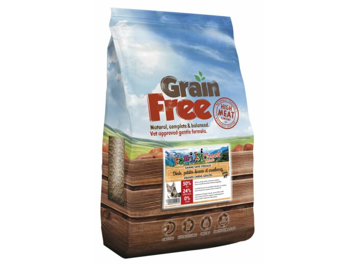 Grain Free Dinde & Cranberry pour Chien Maxi Adulte - 12kg