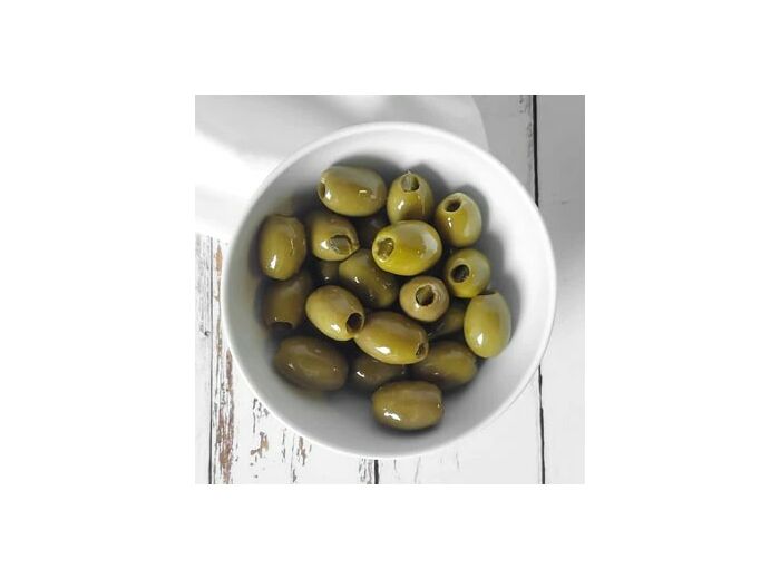 Olives Vertes Farcies au Piment Jalapeno - Le Temps des Oliviers - Bio
