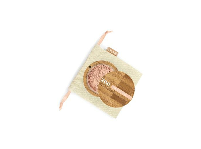 Mineral Silk 502 Beige Rosé 15g-Zao Make up