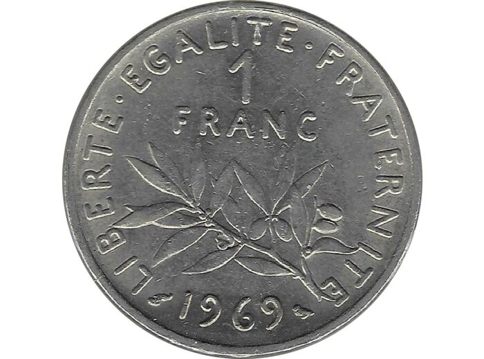 FRANCE 1 FRANC ROTY 1969 TTB+