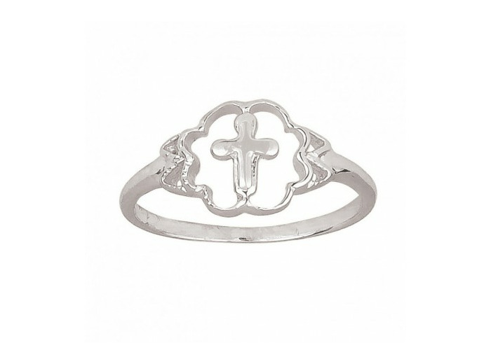 Bague en Argent 925 Taille 56 - CROIX