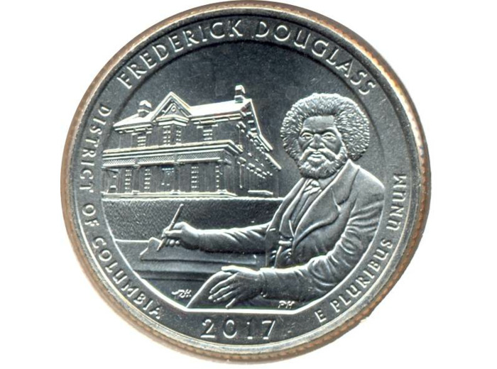 AMERIQUE (U.S.A) 1/4 DOLLAR 2017 D FREDERICK DOUGLAS SUP