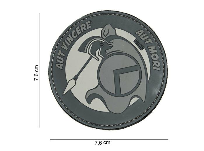 Patch 3D PVC "Vaincre ou mourir"