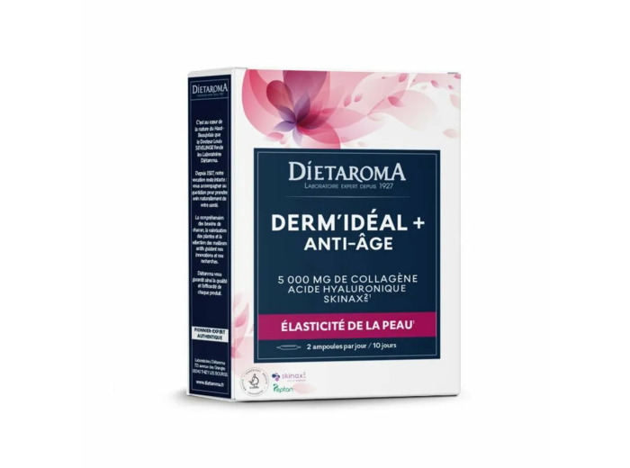Derm'idéal+ Anti-âge Elasticité de la peau-20 ampoules