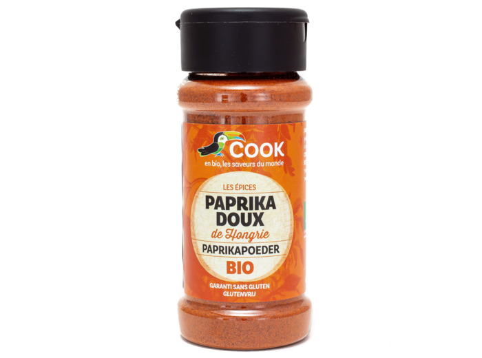 Épice Paprika Doux de Hongrie Bio 40g