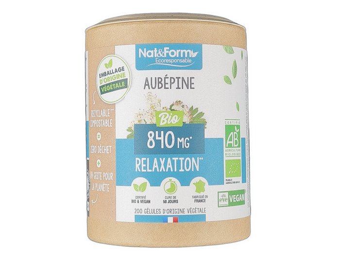 Aubépine Bio Relaxation Bio 200 Gélules