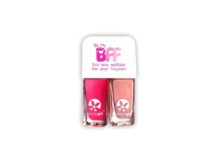 Duo vernis Sweeties (Hot Pink et Soft Pink Glitter) 2x5ml