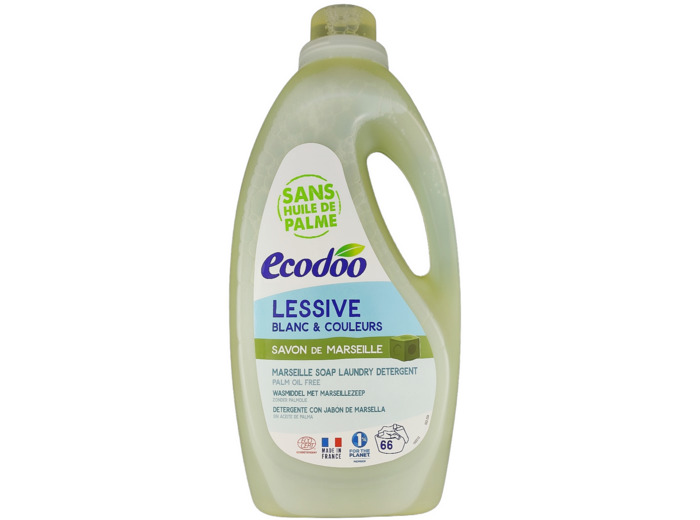 Lessive Blanc et Couleurs Savon de Marseille 2L