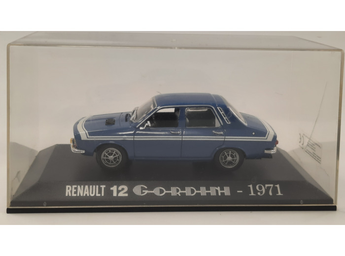 RENAULT 12 GORDINI 1971 1/43 BOITE D'ORIGINE