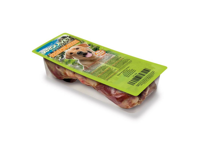 Os de jambon de porc pour chien - 20cm