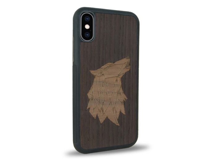 Coque iPhone XS - Le Loup
