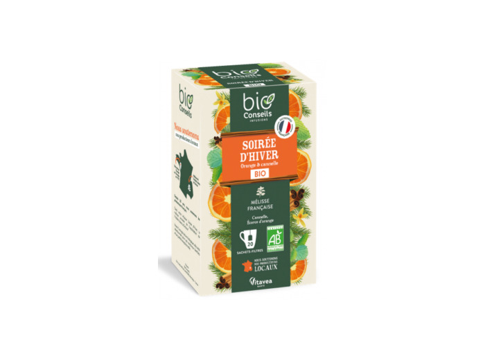 Infusion Soirée d'Hiver Bio 20 sachets 35g