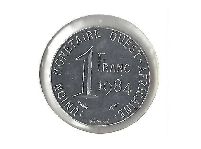 B.C.E.A.O 1 FRANC 1984 SUP-
