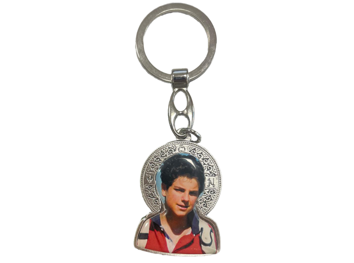 Porte-Clefs Résine en Métal 45mm - CARLO ACUTIS
