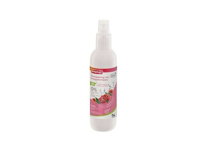 Spray shampoing sec Bio pour chien et chat - 200ml