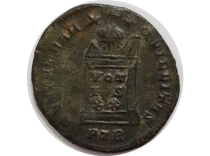 CONSTANTIN Ier (307-337) FOLLIS BEATA TRA-NQVILLITAS PTR (TREVES) 2gr64