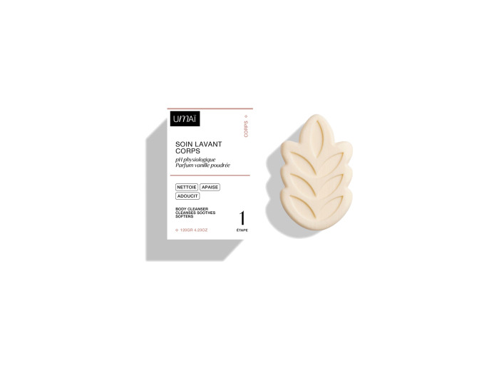 Soin lavant corps parfum vanille poudré 120g