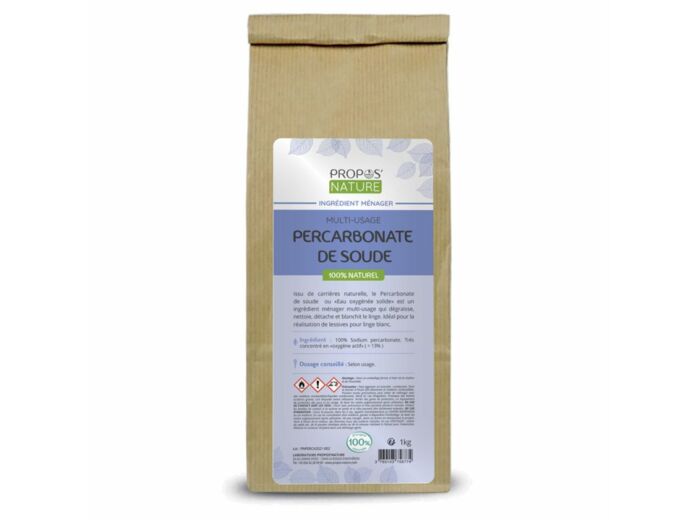 Percarbonate de Soude multi-usage 100% naturel - Propos nature 1kg*