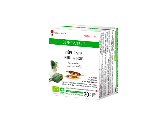 Supra'Pur 20 ampoules de 15ml