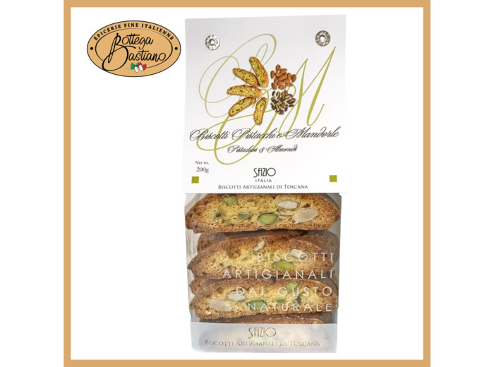 Cantucci Aux Amandes & Pistache 200g