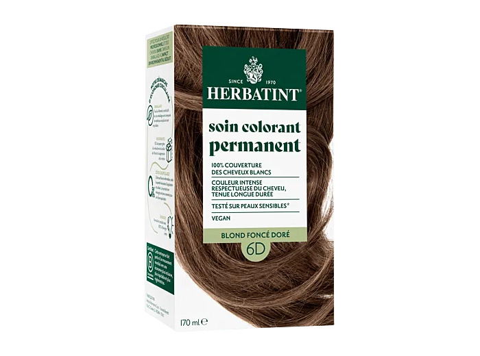 Coloration Blond Foncé Doré-6D-170ml-Herbatint